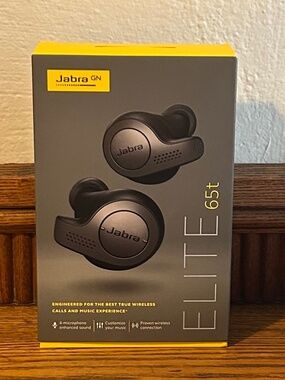 Jabra Elite 65t Black Wireless Earbud Headphones